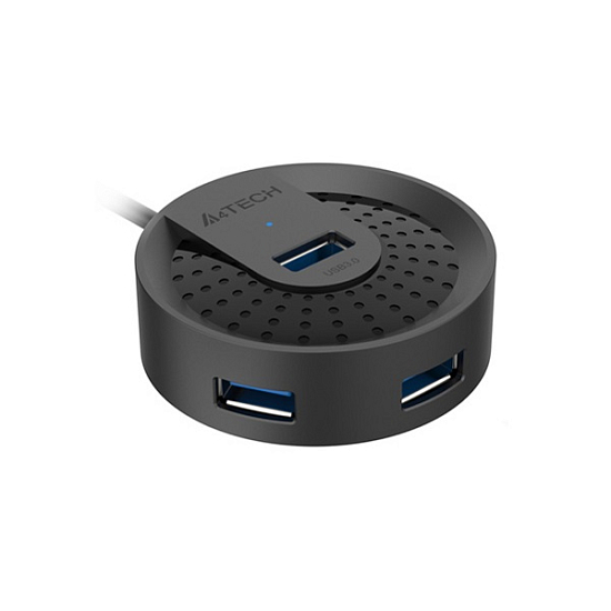 USB-Хаб A4TECH HUB-30C 4порт, черный