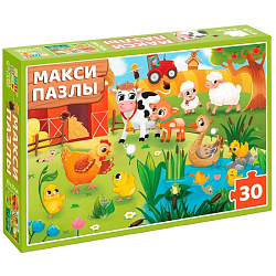 Макси-пазлы «Наша ферма», 30 деталей 10372359