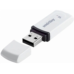 USB 16Gb Smart Buy Paean White