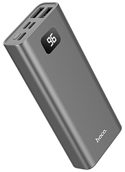 Внешний АКБ HOCO J46, Star Ocean (10000mAh) (2USB) (2A) серый