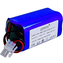 Аккумулятор для пылесоса iLife A4, A40, A4S, A6, A8, V7, V7s V7s pro v50 pro W400, Polaris PVCR-0826 echo 520 (14.8V 3.2Ah)