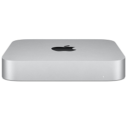 Неттоп APPLE Mac mini Z12N0002R, (Apple M1, 16ГБ, 256ГБ, macOS) серебристый