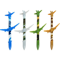 Ручка гелевая-прикол Calligrata "Ракета", МИКС 1492539