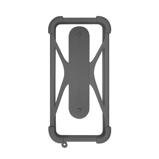 Силиконовый чехол OLMIO bumper-case 4.5"-6.5", серый #1