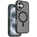 Задняя накладка KEEPHONE MAGO PRO MAGSAFE CASE для iPhone 16 BLACK