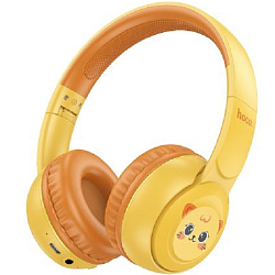 Наушники HOCO W60 Rhyme, жёлтый