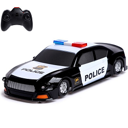 Антигравитационная машинка «Полиция», радиоуправление, аккумулятор, ездит по стенам