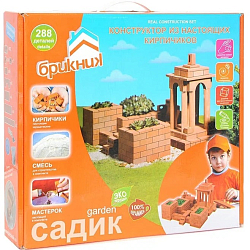 Конструктор из кирпичиков «Садик», арт.102