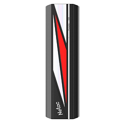 Внешний SSD 1TB Netac ZX20L USB 3.2 Gen 2 Type-C External SSD, R/W up to 2000MB/1800MB/s, with USB C to A cable and 20Gbps USB C to C cable