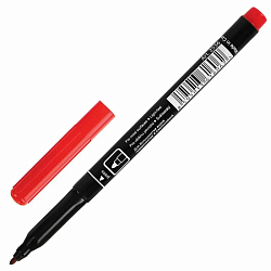 Маркер перманентный CENTROPEN 2536, КРАСНЫЙ, трехгранная форма захвата, круглый, 1 мм, ш/к 16062