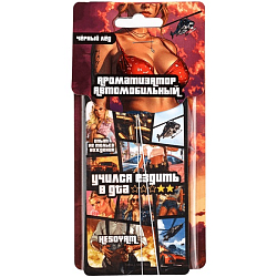 Ароматизатор в авто «Игра», аромат: черный лед 10862179