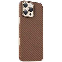 Задняя накладка KEEPHONE KEVILAR MAGSAFE для iPhone 16 PRO MAX DESERT