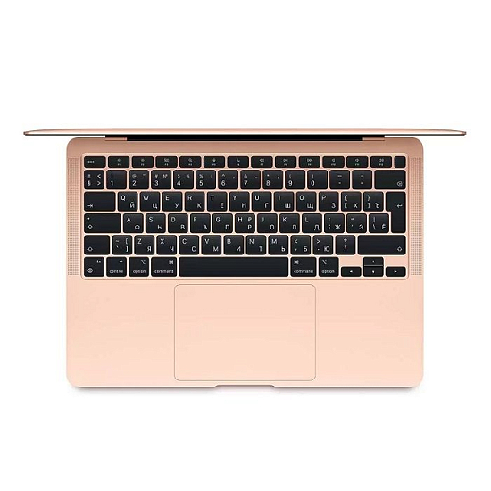 Ноутбук 13.3" Apple MacBook Air A2337 (M1 Chip/ 8Gb/ 256Gb/ Apple Graphics) GLOBAL, золотой, c русской клавиатурой