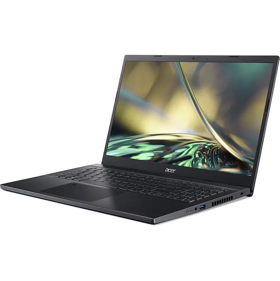 Ноутбук игровой 15.6" Acer Aspire 7 A715-51G-515K (Core i5-1240P/ 16 Gb DDR4/ 512Gb SSD/ RTX3050Ti/ noOS) NH.QGDER.004, черный