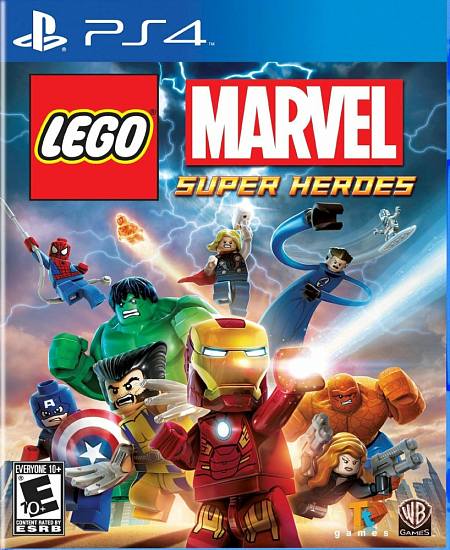 LEGO Marvel Super Heroes [PS4, русская документация] Б/У