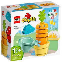 Конструктор LEGO DUPLO 10981 Растущая морковка