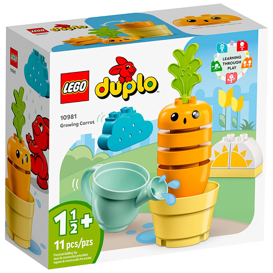 Конструктор LEGO DUPLO 10981 Растущая морковка