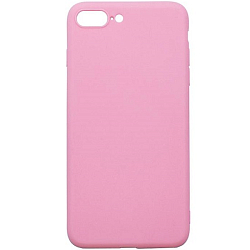 Задняя накладка STR для iPhone 7 Plus с отверстием под камеры (розовый)