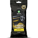 Влажные салфетки GRASS для ухода за интерьером а/м 30шт (IT-0311)