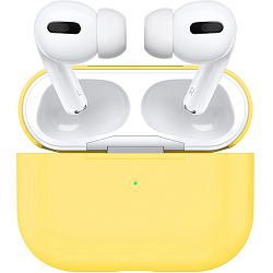 Силиконовый чехол для AirPods Pro 2 Желтый