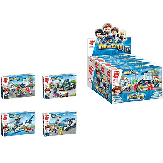 Конструктор QMAN 1932 Техника в коробке