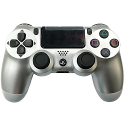 Геймпад БП для SONY PS4 Dual Shock Silver (не оригинал)