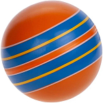 Мяч Серия "Полосатики" ручное окраш. д. 125мм