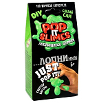 Лопающиеся шарики Pop it slimes "Юный химик" Зеленый арт 913