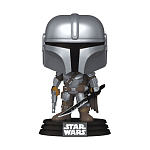 Фигурка Funko POP! Bobble Star Wars Mandalorian S9 The Mandalorian w/Darksaber (663) 76550