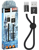 Кабель USB <--> Type-C  0.25м FAISON HX35 Premium, чёрный