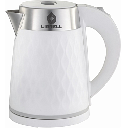 Чайник элэктрический LIGRELL LEK-1742PS белый