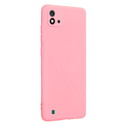 Силиконовый чехол SILICONE CASE Soft Matte для Realme C11 розовый