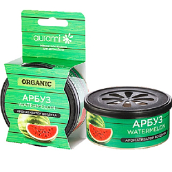 Ароматизатор AURAMI ORGANIC арбуз, банка