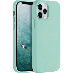 Силиконовый чехол SILICONE CASE для iPhone 13 Pro Max (50 Мятный)