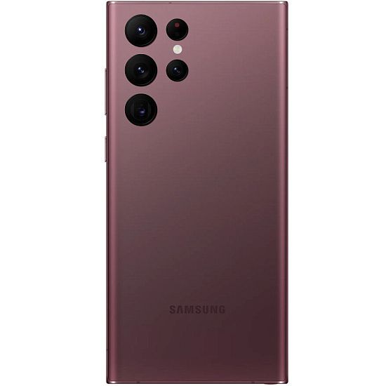 Смартфон Samsung Galaxy S22 Ultra 12/256Gb 5G Burgundy (Уценка)