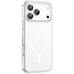 Задняя накладка KEEPHONE NON-YELLOWING MAGSAFE CLEAR CASE для iPhone 17 PRO MAX, CLEAR