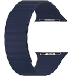 Кожаный ремешок LYAMBDA POLLUX для Apple Watch 42/44mm Dark Blue (DSP-24-44-DB)