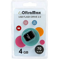 USB  4Gb OltraMax 70 чёрный