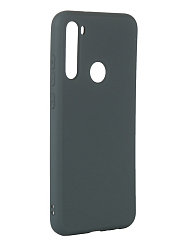 Силиконовый чехол NEYPO для XIAOMI Redmi Note 8T, SILICONE CASE, матовый, серый