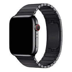 Металлический ремешок ApW34 для Apple Watch 42/44/45/49 mm (black)