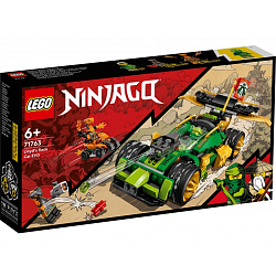 Конструктор LEGO NINJAGO 71763 Гоночный автомобиль ЭВО Ллойда