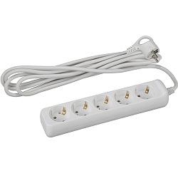 Сетевой удлинитель  3.0м ЭРА U-5e-3m-3x1,5 , 5гн, с/з ПВС 3x1,5