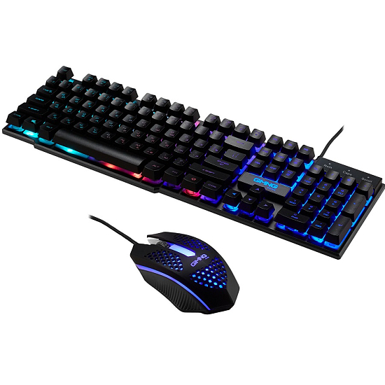 Клавиатура+мышь OKLICK GMNG 400GMK черный
