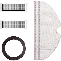 Подарочный набор оригинальных аксессуаров Roborock (моющийся фильтр - 2 шт., сменная тряпка для влажной уборки - 2 шт., магнитная лента) (HCTZ04RR)