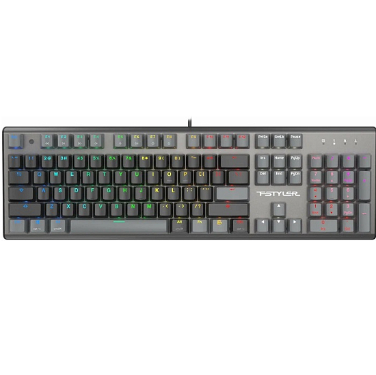 Клавиатура A4TECH Fstyler FS100 Neon, черный