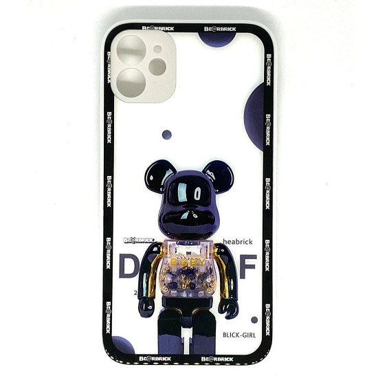 Задняя накладка MOBIS для iPhone 11 с рисунком (микс)
