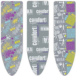 Чехол для гладильной доски Nika С ПОРОЛОНОМ антипригарный (тефлон 1250х400) ЧПА