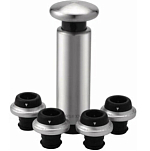 Набор для хранения вина Circle Joy Vacuum Pump With 4 Stoppers Gift Set (CJ-JS05)
