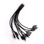 Кабель USB для ЗУ с 10 переходниками