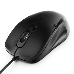 Мышь GEMBIRD MOP-100, черный, USB